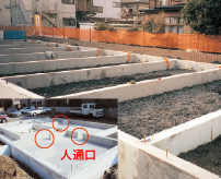 布基礎工法