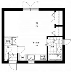 【募集中】Eco Station House並木 101号室の間取り