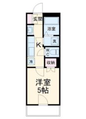 【募集中】BaumRoom美園301号室の間取り
