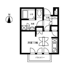 【募集中】G-rooms差間104号室の間取り